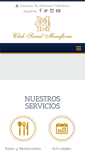Mobile Screenshot of clubsocialmiraflores.com